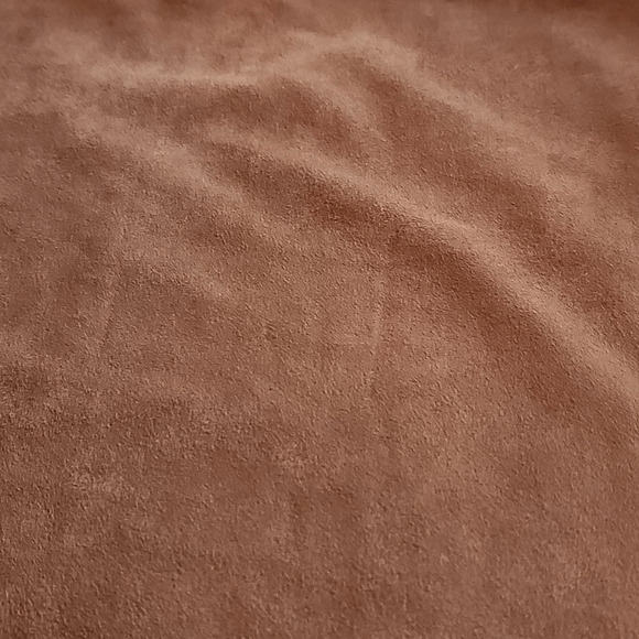 1.State Caramel Brown Mini Skirt With Zipper Detail Size 8 (3049) - Picture 3 of 6